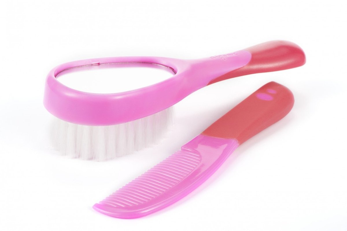 Difrax Brush and Comb Set Pink - Difrax - 1 - Baby & Kids - ThePharmacy