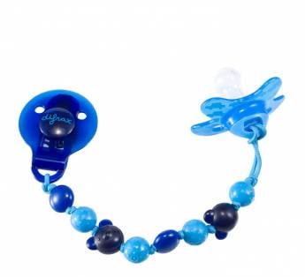 Difrax Heart Beads Soother Cord Boy - ThePharmacy