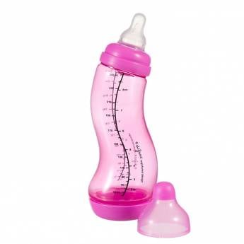 Difrax S - Bottle Standard Neck 250mL Girl Pink - Difrax - 1 - Baby & Kids - ThePharmacy