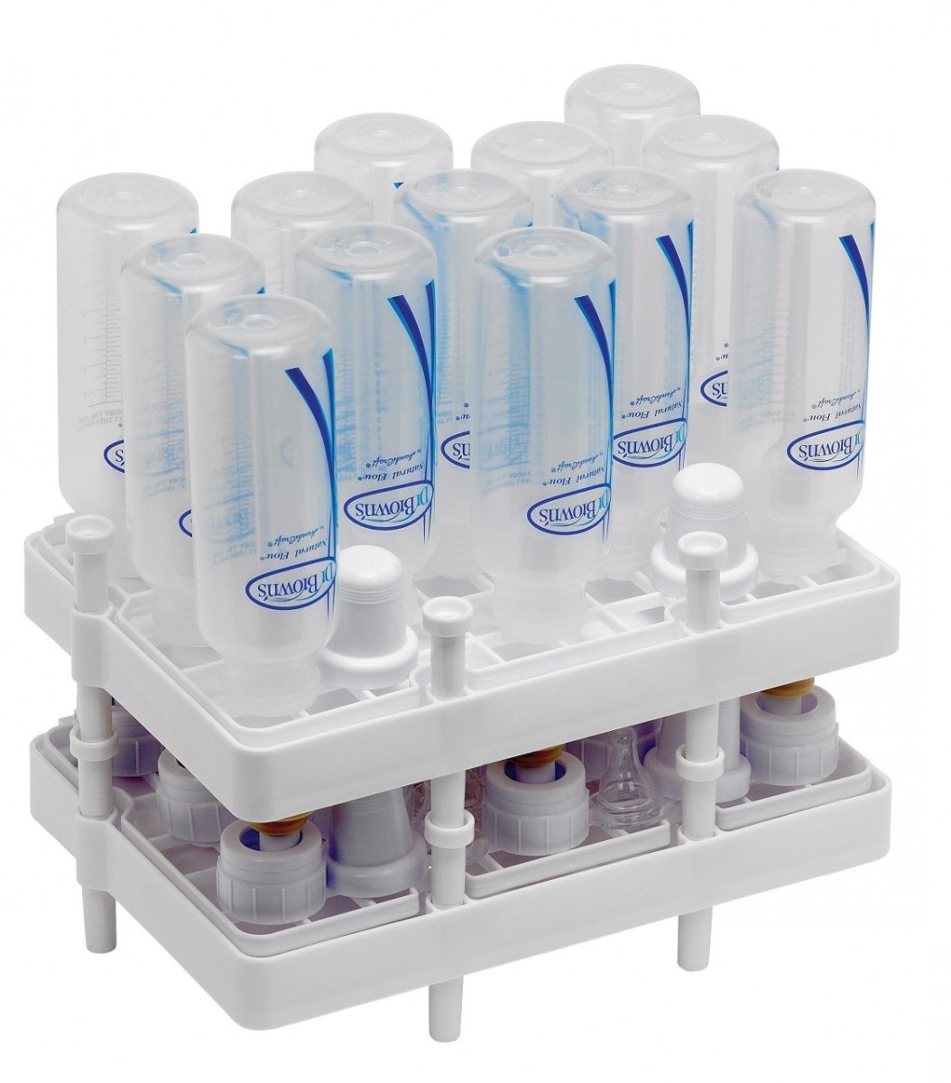 Dr Brown's Drying Rack for Narrow and Wide Neck Bottles and Accessories - Dr Brown's - 1 - Baby & Kids - ThePharmacy