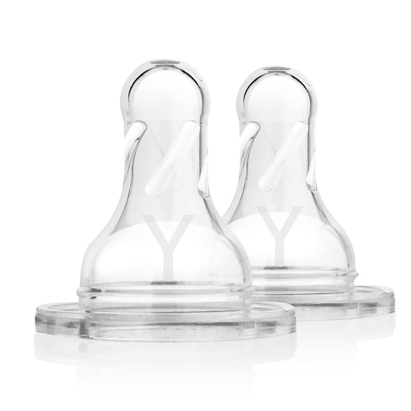 Dr Brown's Natural Flow Narrow Neck 9M+ Y - Cut Teats (2 teats) - ThePharmacy