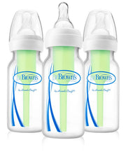 Dr Brown's Options Narrow Neck 120mL Bottle (with Level 1 Teat) - 3 pack - Dr Brown's - 1 - Baby & Kids - ThePharmacy