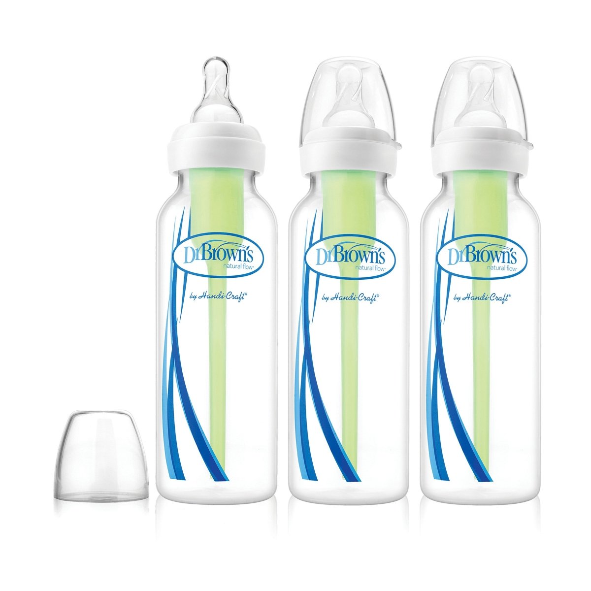 Dr Brown's Options Narrow Neck 250mL Bottle (with Level 1 Teat) - 3 PACK - Dr Brown's - 1 - Baby & Kids - ThePharmacy