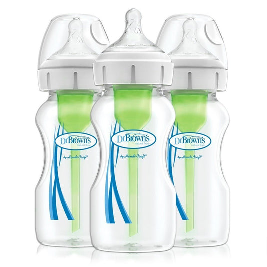 Dr Brown's Options+ Wide Neck 270mL Bottle (with Level 1 Teat) 3 Pack - Dr Brown's - 1 - Baby & Kids - ThePharmacy