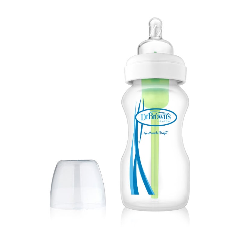 Dr Brown's Options Wide Neck 270mL Bottle (with Level 1 Teat) - Dr Brown's - 1 - Baby & Kids - ThePharmacy