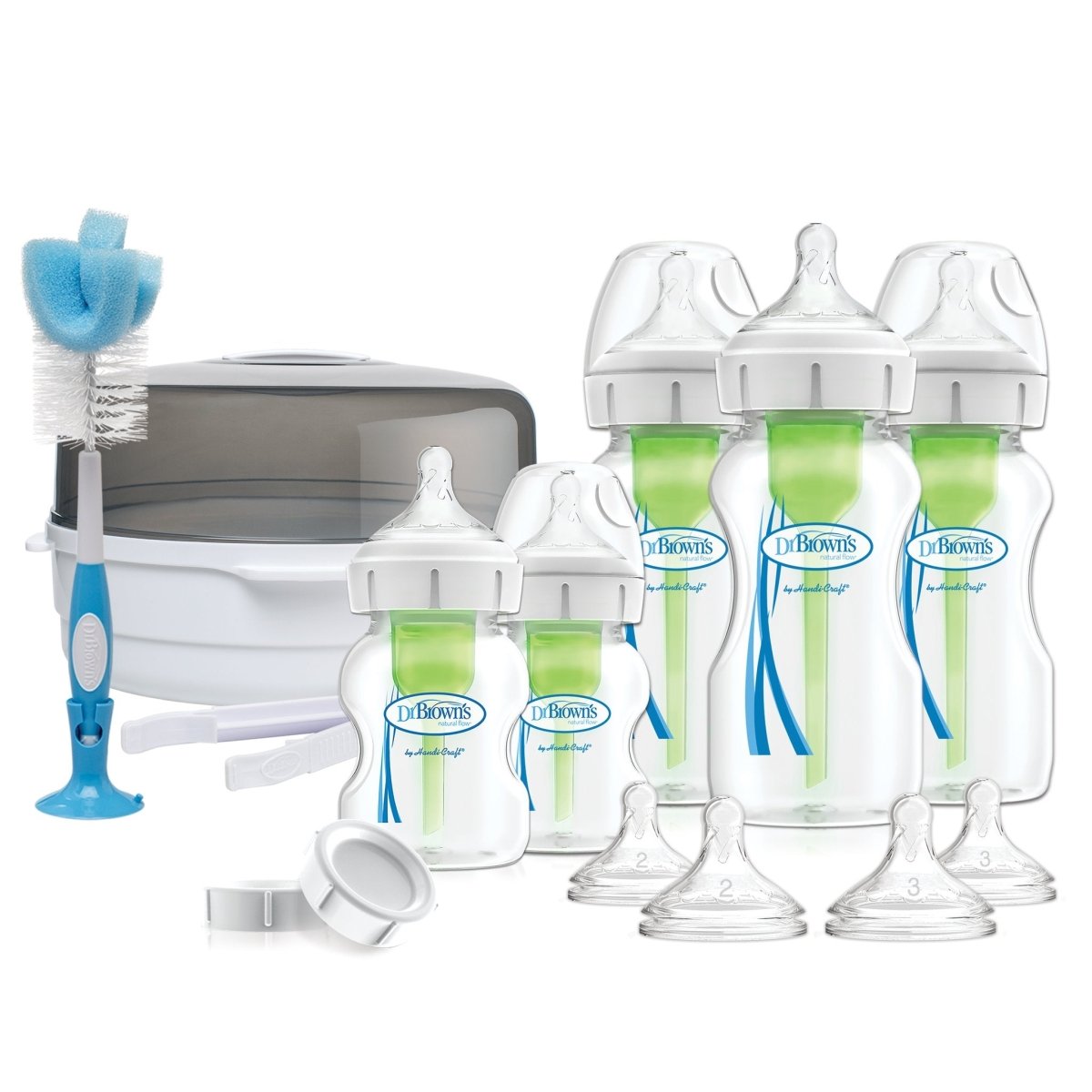 Dr Brown’s Options+ Wide Neck Baby Bottle Newborn Deluxe Gift Set - Dr Brown's - 1 - Baby & Kids - ThePharmacy
