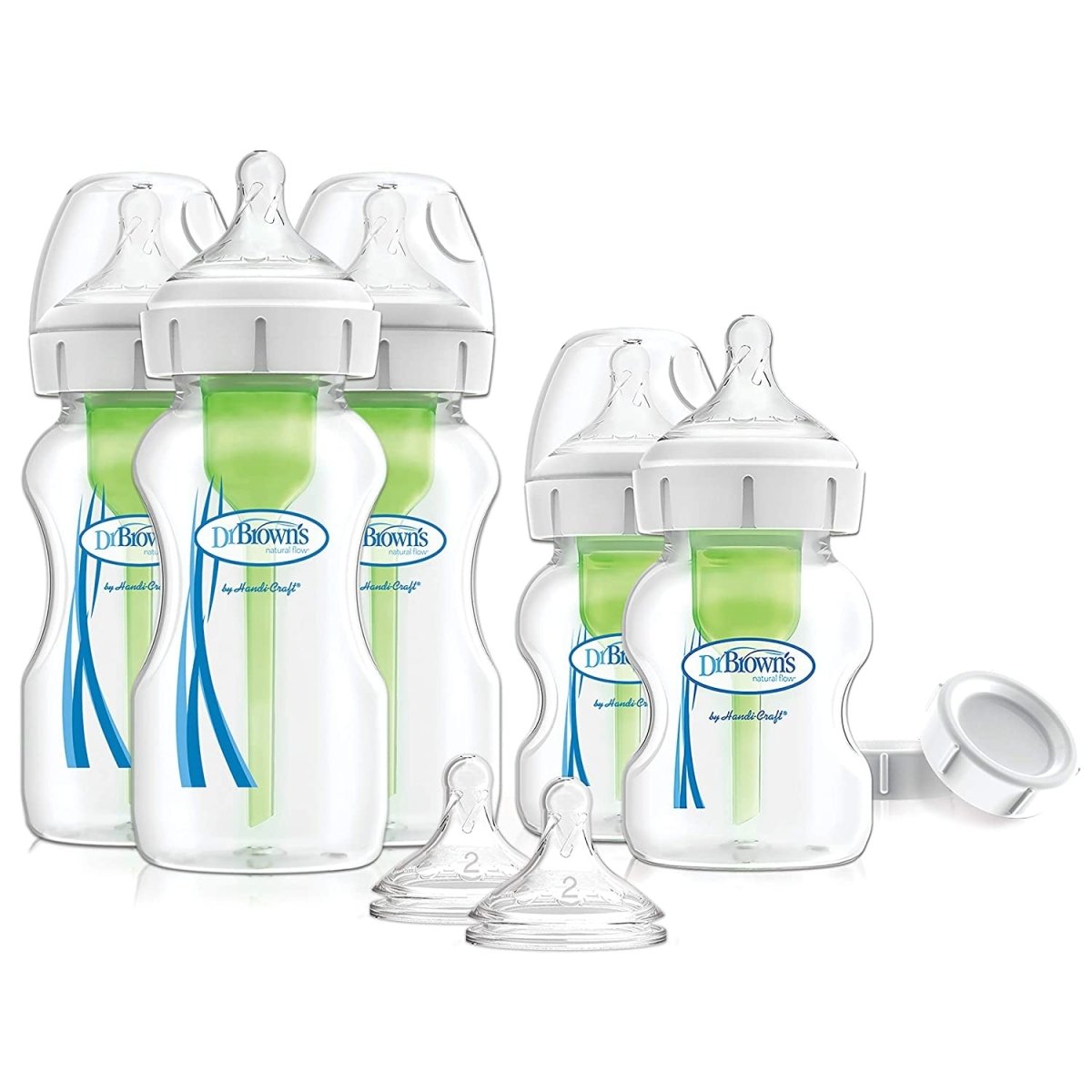 Dr Brown’s Options+ Wide Neck Baby Bottle Newborn Feeding Set - Dr Brown's - 1 - Baby & Kids - ThePharmacy