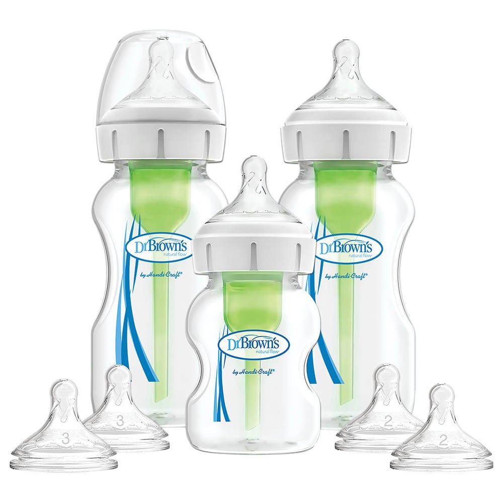 Dr Brown’s Options+ Wide Neck Baby Bottle Starter Kit - Dr Brown's - 1 - Baby & Kids - ThePharmacy