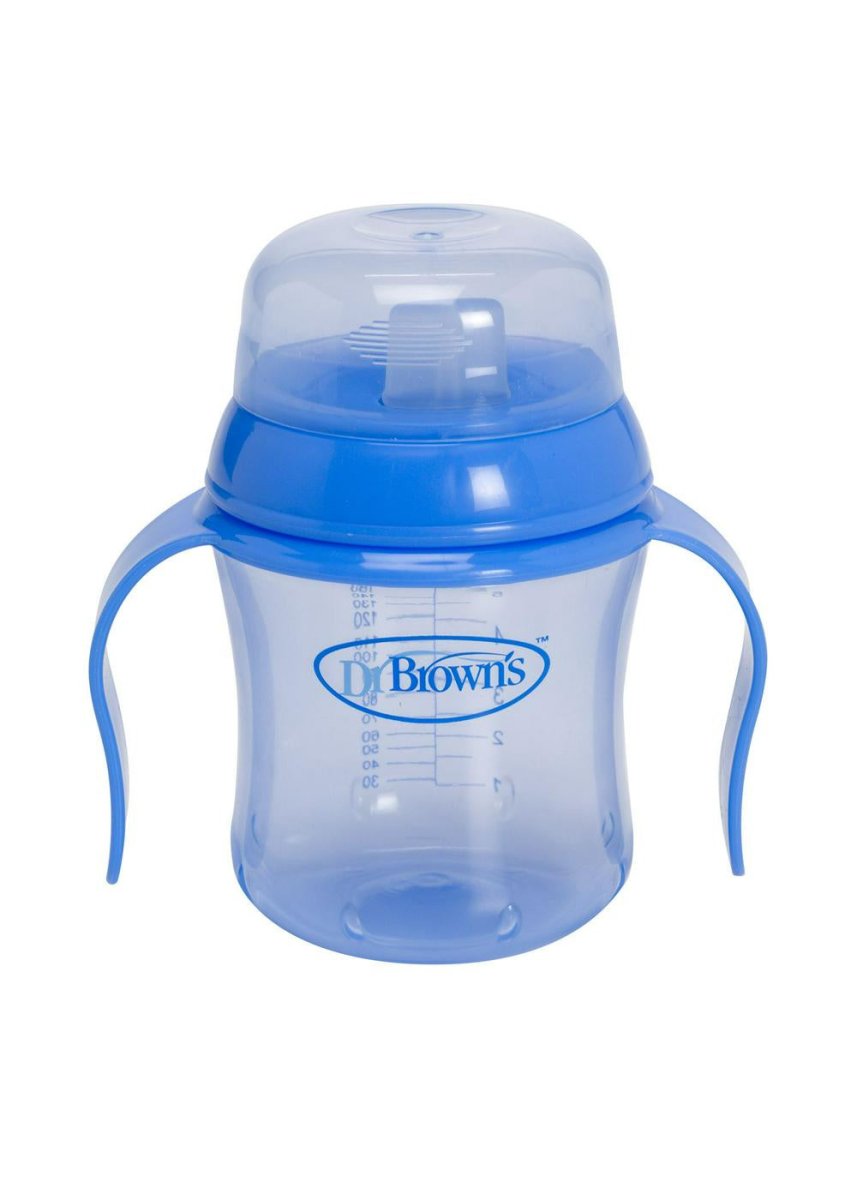 Dr Brown's Training Cup SOFT Spout 180mL - Blue - Dr Brown's - 1 - Baby & Kids - ThePharmacy