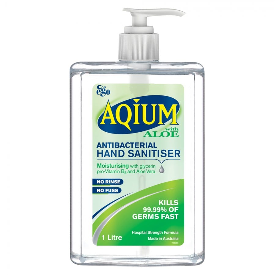 Ego Aqium Gel 1 Litre Pump Pack with Aloe - Ego - 1 - Health - ThePharmacy