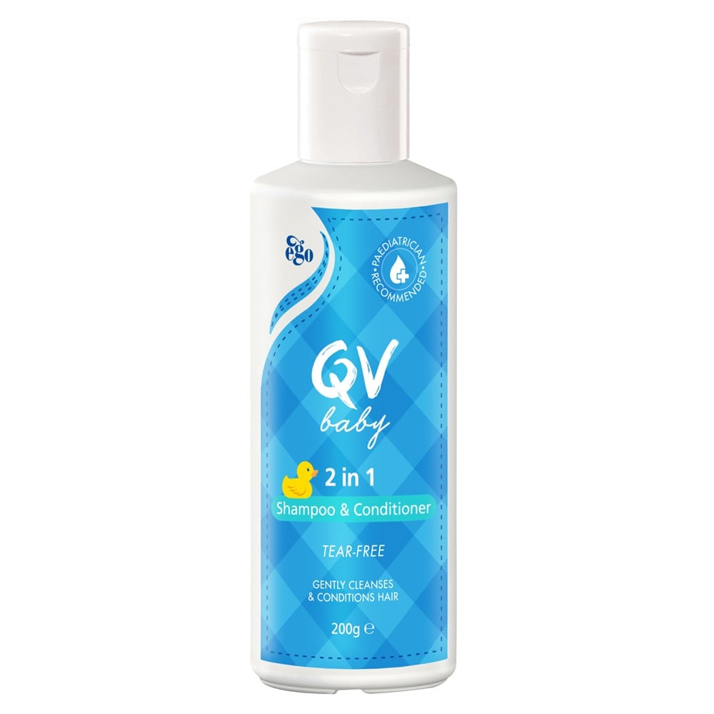 EGO QV - Baby 2 In 1 Shampoo & Conditioner 200ml - Ego - 1 - Baby & Kids - ThePharmacy