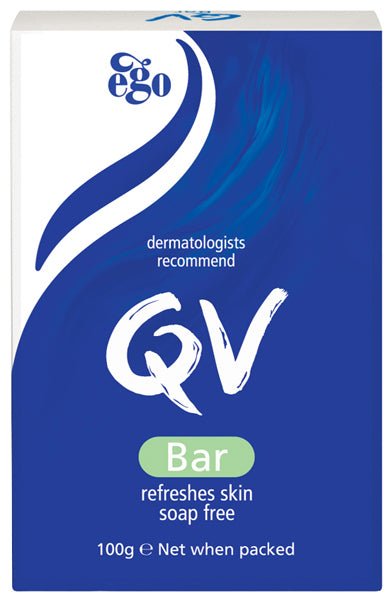 EGO QV - Cleansing Bar 100g - 2 OPTIONS - ThePharmacy