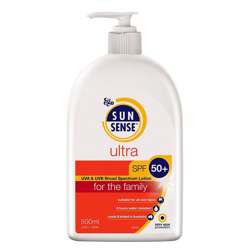 Ego Sunsense Ultra Milk SPF 50+ Pump 500ml - Ego - 1 - Brands - ThePharmacy