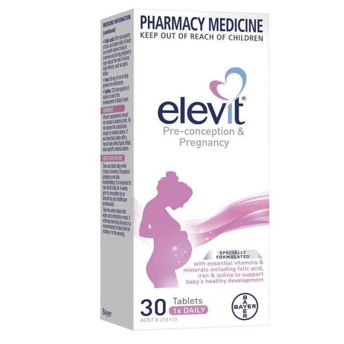 Elevit Pre - Conception & Pregnancy - 30 Tablets - Elevit - 1 - Vitamins - ThePharmacy