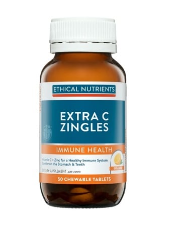 Ethical Nutrients Extra C Zingles 50 Tabs - Orange - Ethical Nutrients - 1 - Vitamins - ThePharmacy