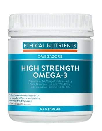 Ethical Nutrients Hi - Strength Omega - 3 120 Caps - Ethical Nutrients - 1 - Vitamins - ThePharmacy