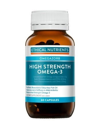 Ethical Nutrients Hi - Strength Omega - 3 60 Caps - Ethical Nutrients - 1 - Vitamins - ThePharmacy