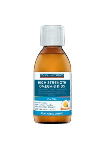 Ethical Nutrients Hi - Strength Omega - 3 Oil 90mL Kids - Orange - Ethical Nutrients - 1 - Vitamins - ThePharmacy