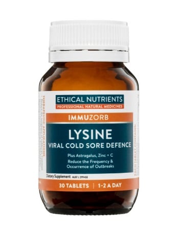 Ethical Nutrients Lysine Viral Cold Sore Defence 30 Tablets - Ethical Nutrients - 1 - Vitamins - ThePharmacy
