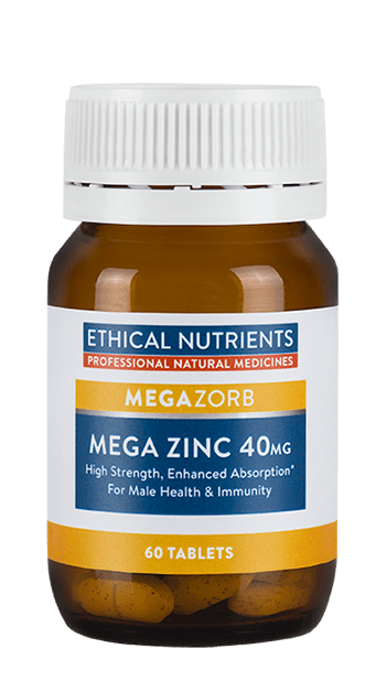 Ethical Nutrients MegaZorb Mega Zinc 120 Tablets - Ethical Nutrients - 1 - Vitamins - ThePharmacy