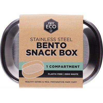Ever ECO Stainless Steel Bento Snack Box - 1 Compartment - Ever ECO - 1 - Baby & Kids - ThePharmacy