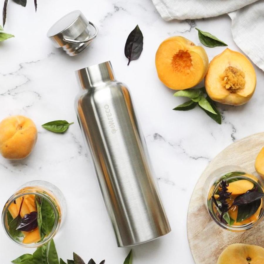 Ever ECO Stainless Steel Insulated 750mL Drink Bottle - Brushed Stainless - Ever ECO - 2 - Baby & Kids - ThePharmacy
