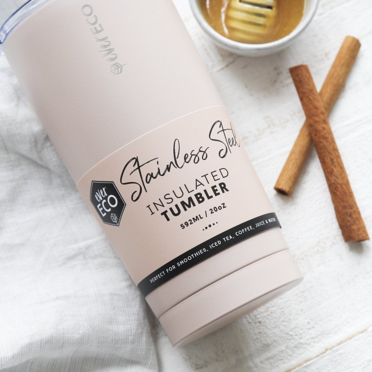 Ever ECO Stainless Steel Insulated Tumbler 592mL - Rose - Ever ECO - 2 - Baby & Kids - ThePharmacy