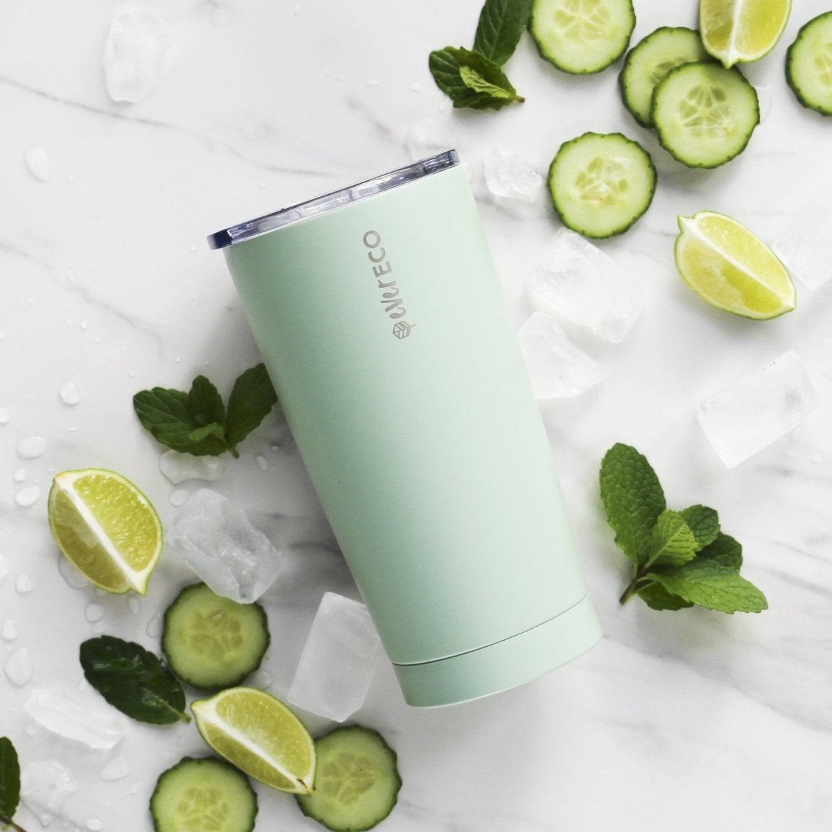 Ever ECO Stainless Steel Insulated Tumbler 592mL - Sage - Ever ECO - 3 - Baby & Kids - ThePharmacy