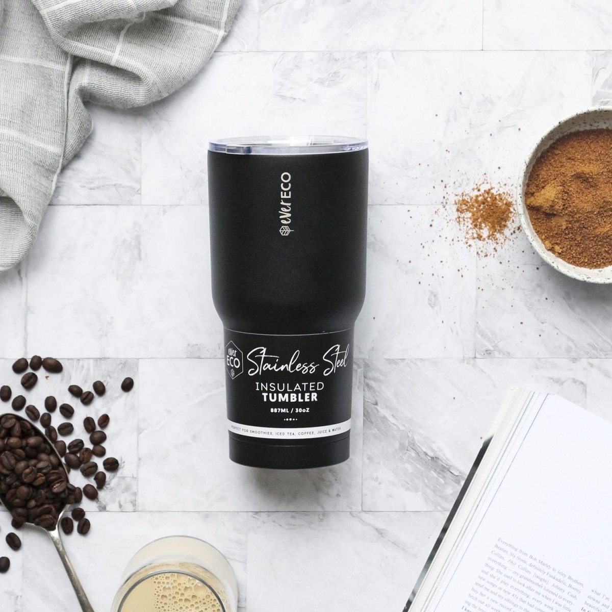 Ever ECO Stainless Steel Insulated Tumbler 887mL - Onyx - Ever ECO - 2 - Baby & Kids - ThePharmacy
