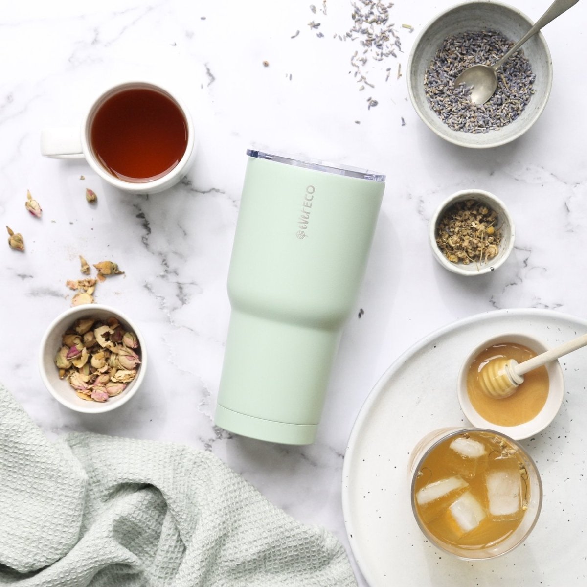 Ever ECO Stainless Steel Insulated Tumbler 887mL - Sage - Ever ECO - 2 - Baby & Kids - ThePharmacy