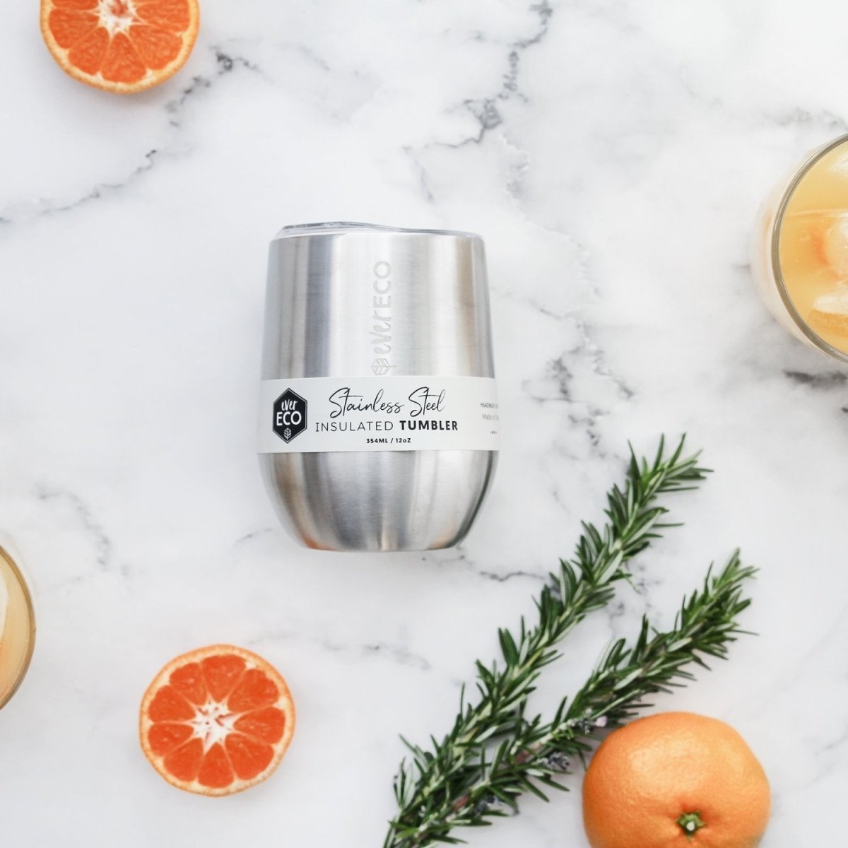 Ever ECO Stainless Steel Mini Insulated Tumbler 354mL - Brushed Stainless - Ever ECO - 2 - Baby & Kids - ThePharmacy