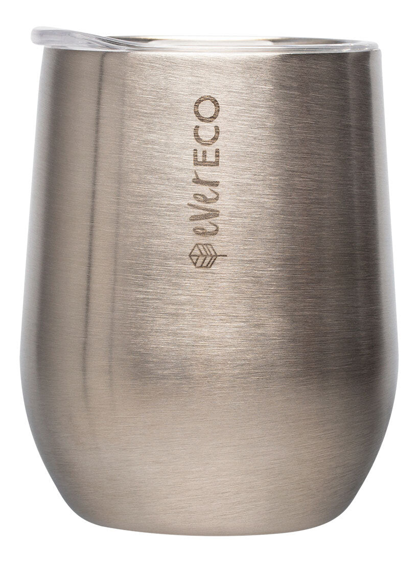 Ever ECO Stainless Steel Mini Insulated Tumbler 354mL - Brushed Stainless - Ever ECO - 1 - Baby & Kids - ThePharmacy