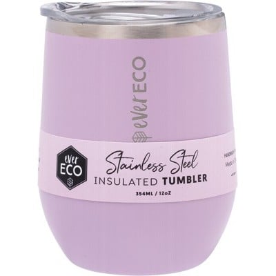 Ever ECO Stainless Steel Mini Insulated Tumbler 354mL - Byron Bay Lilac - Ever ECO - 1 - Diet & Fitness - ThePharmacy