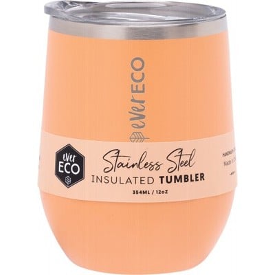 Ever ECO Stainless Steel Mini Insulated Tumbler 354mL - Los Angeles Peach - Ever ECO - 1 - Health - ThePharmacy