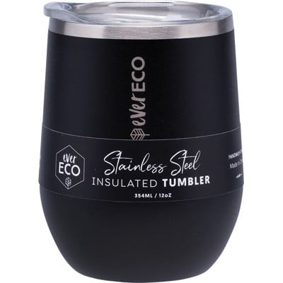 Ever ECO Stainless Steel Mini Insulated Tumbler 354mL - Onyx - Ever ECO - 1 - Baby & Kids - ThePharmacy