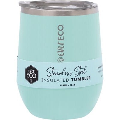 Ever ECO Stainless Steel Mini Insulated Tumbler 354mL - Positano Blue - Ever ECO - 1 - Diet & Fitness - ThePharmacy