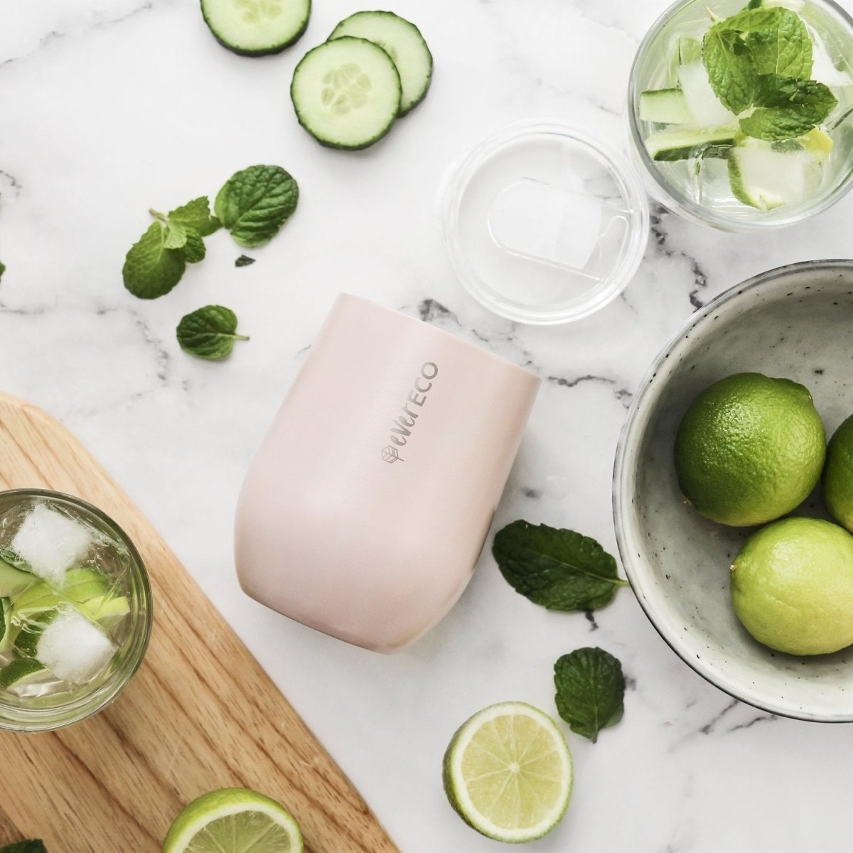 Ever ECO Stainless Steel Mini Insulated Tumbler 354mL - Rose - Ever ECO - 3 - Baby & Kids - ThePharmacy