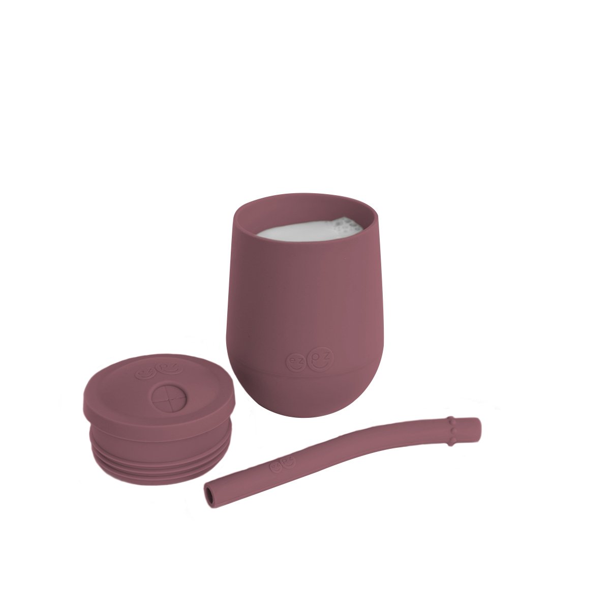 EZPZ Mini Cup + Straw Training System - Mauve - EZPZ - 5 - Baby & Kids - ThePharmacy
