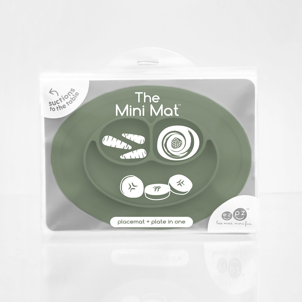 EZPZ Mini Travel Mat - Olive - EZPZ - 2 - Baby & Kids - ThePharmacy