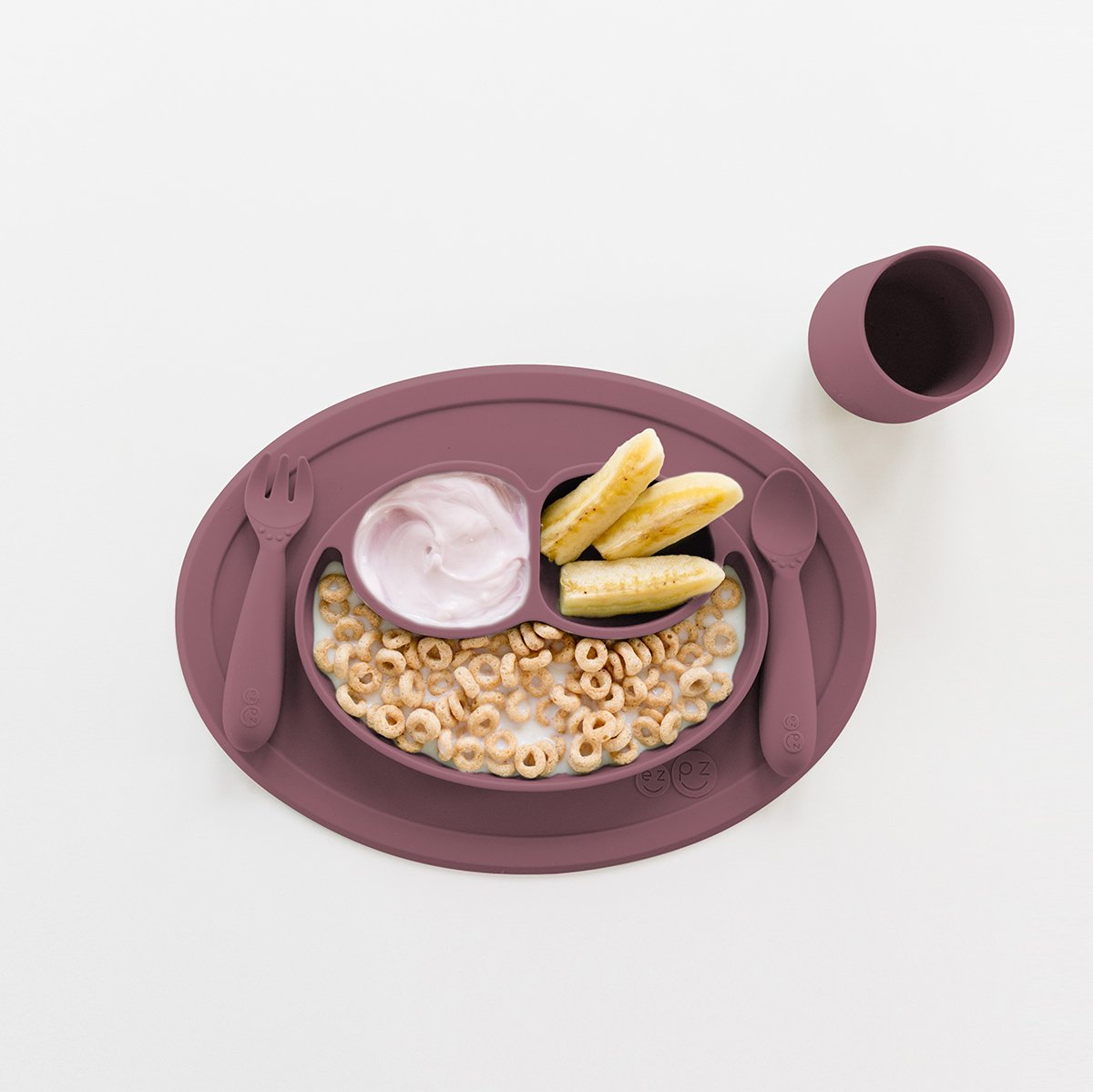 EZPZ Mini Utensils - Mauve - EZPZ - 3 - Baby & Kids - ThePharmacy