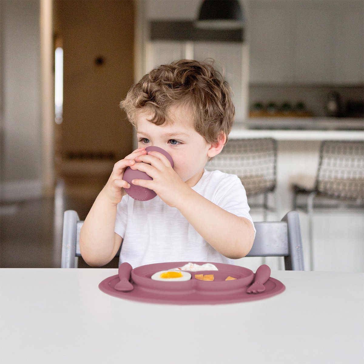 EZPZ Mini Utensils - Mauve - EZPZ - 7 - Baby & Kids - ThePharmacy