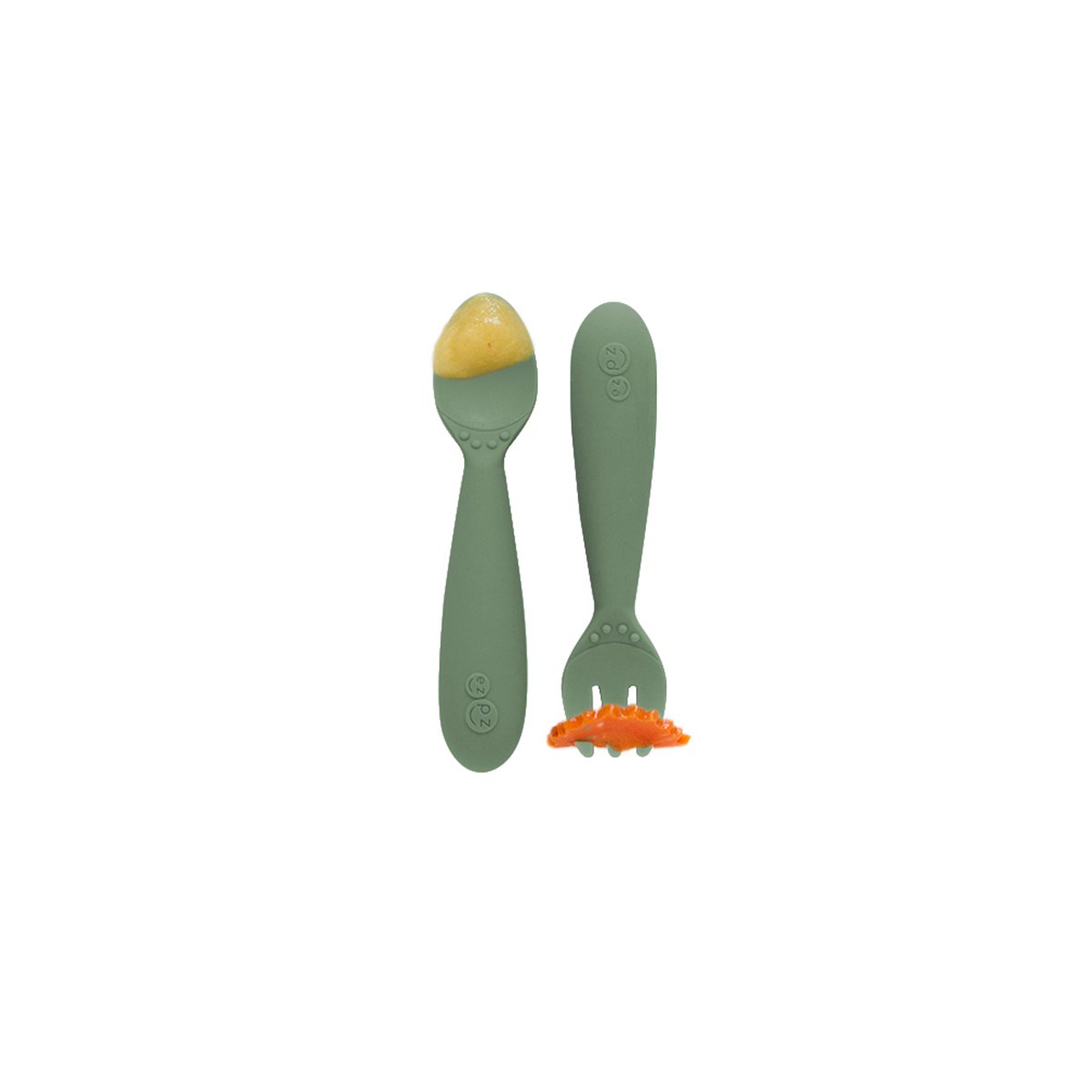 EZPZ Mini Utensils - Olive - EZPZ - 6 - Baby & Kids - ThePharmacy