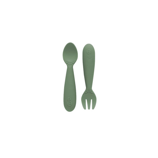 EZPZ Mini Utensils - Olive - EZPZ - 1 - Baby & Kids - ThePharmacy