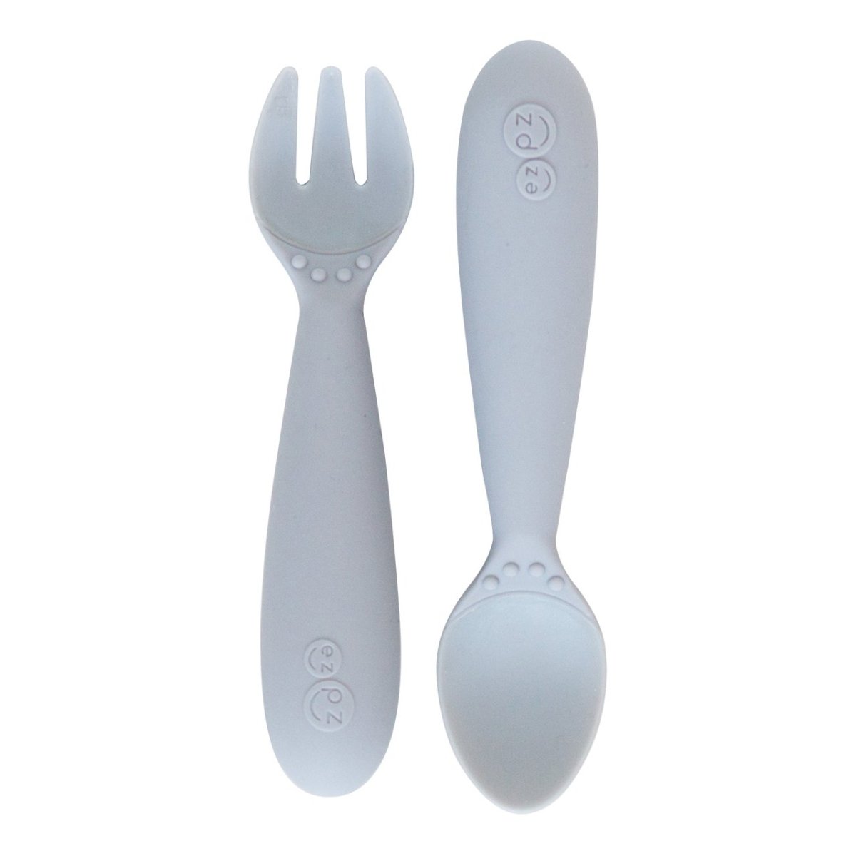 EZPZ Mini Utensils - Pewter - EZPZ - 1 - Baby & Kids - ThePharmacy