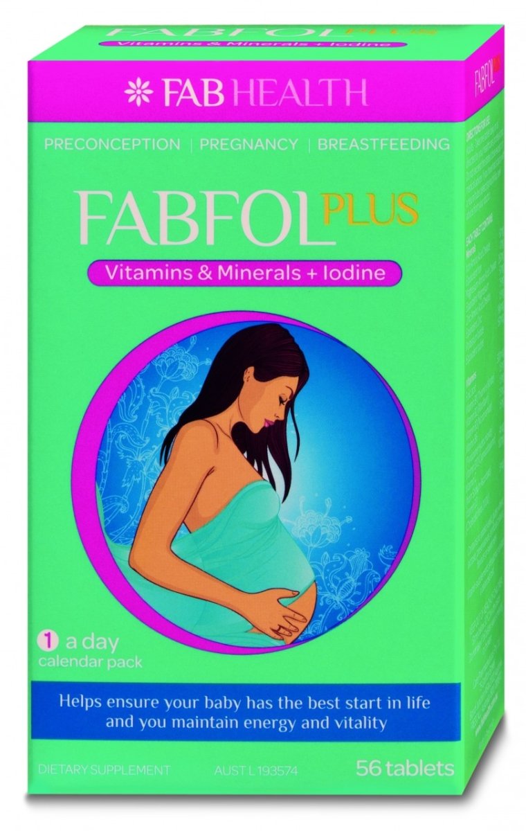 Fabfol Plus 56 Tablets - Fabfol - 1 - Vitamins - ThePharmacy