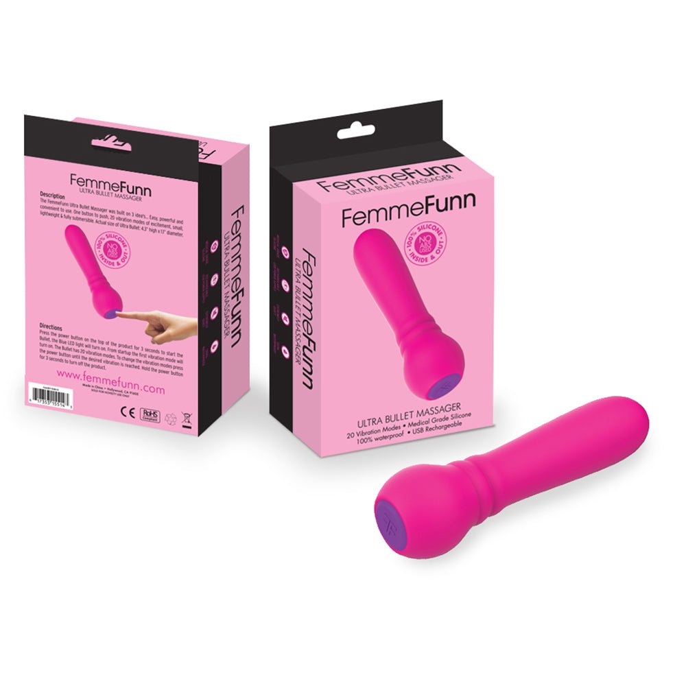 Femme Funn Ultra Bullet Mini Massager - Pink - Femme Funn - 1 - Sexual Health - ThePharmacy
