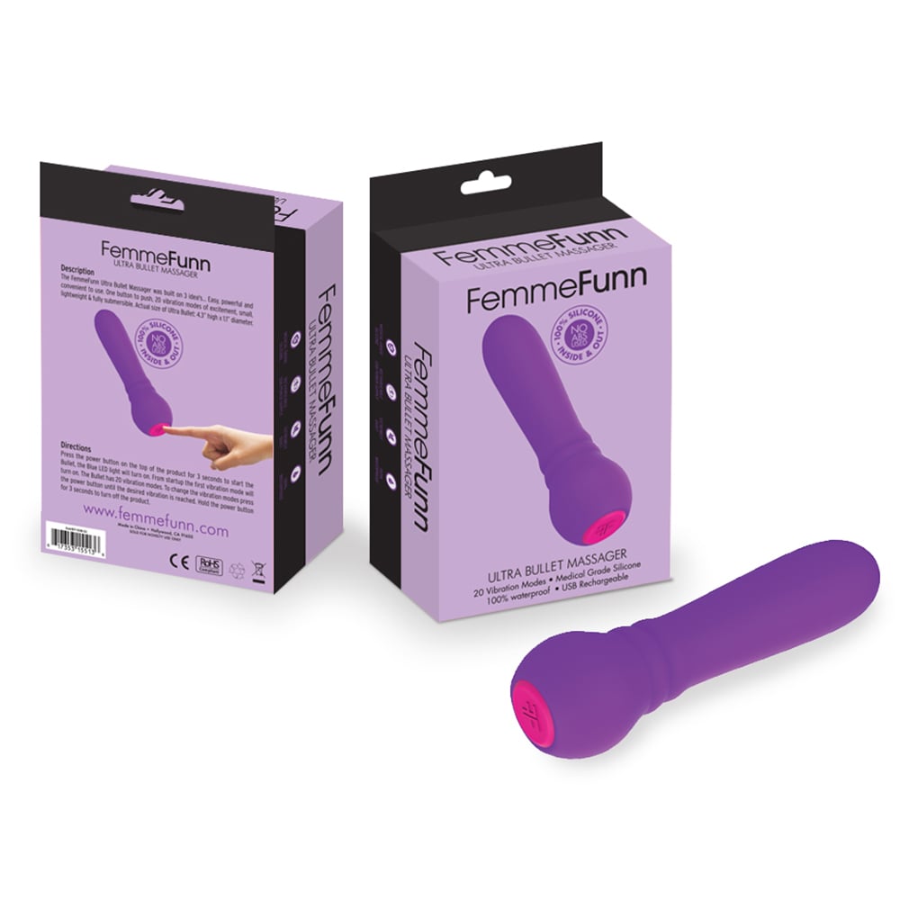 Femme Funn Ultra Bullet Mini Massager - Purple - Femme Funn - 1 - Sexual Health - ThePharmacy
