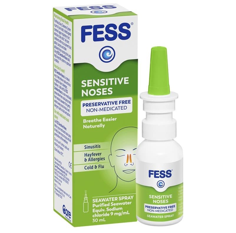 Fess Sensitive Noses Saline Nasal Spray 30mL - Fess - 1 - Baby & Kids - ThePharmacy