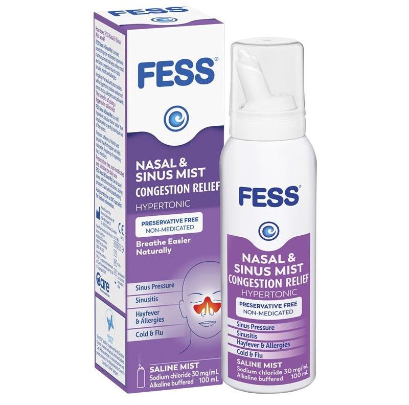 Fess Sinu Cleanse Nasal Irrigation Spray 100mL - Fess - 1 - Baby & Kids - ThePharmacy