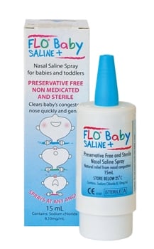 Flo Baby Saline + Nasal Spray 15 ml - Flo - 1 - Health - ThePharmacy